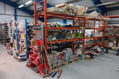 Stock of Electrical Suppliers/Wholesalers (Circa.15k), Storage Racking & Shelving etc